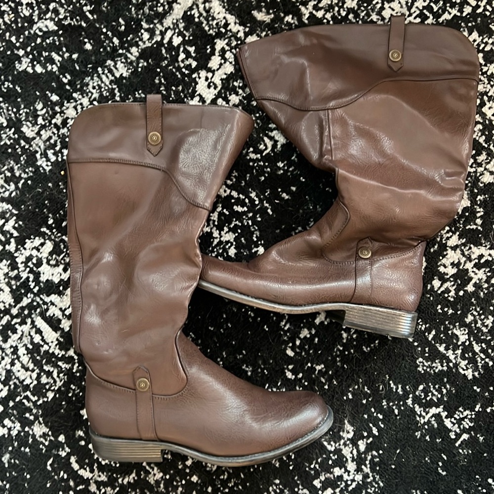 COPY - Brown Unr8d Riding Boots